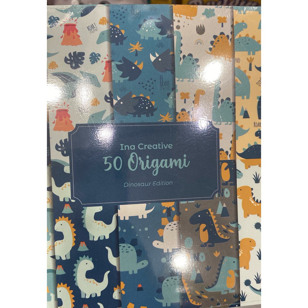 

Kertas Origami - Dinosour Edition
