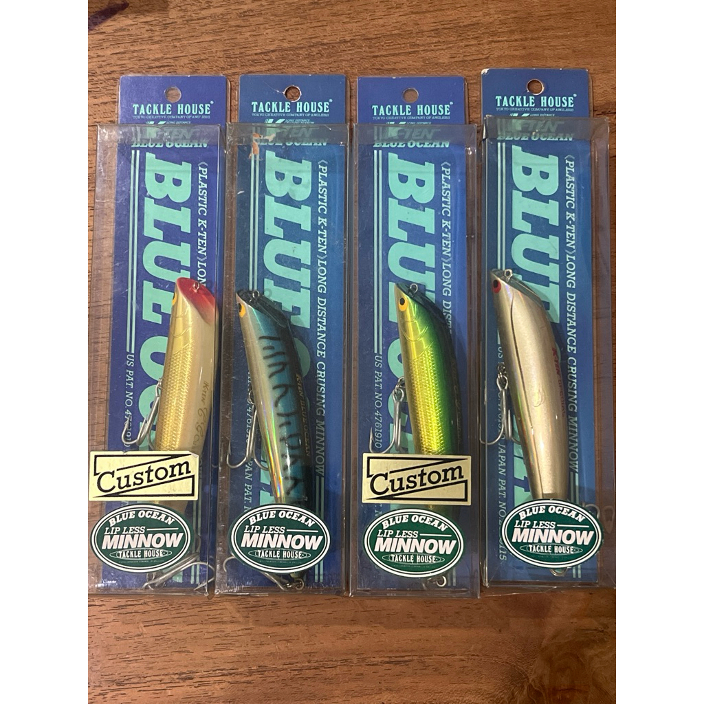 Tackle House K-Ten Blue Ocean Lipless Minnow 115 Umpan Pancing Minnow