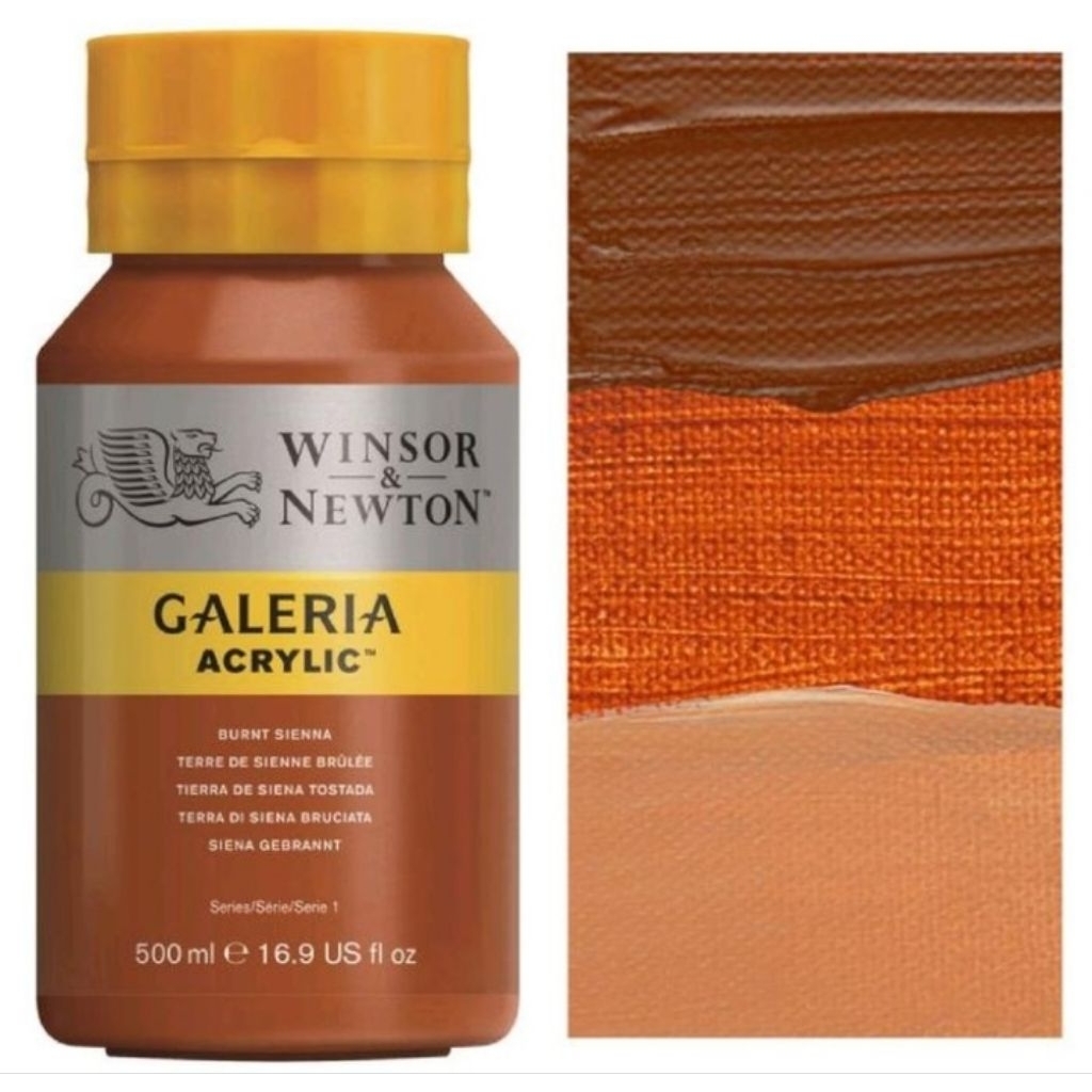 

GALERIA ACRYLIC PAINT 500 ML BURNT SIENNA WINSOR & NEWTON