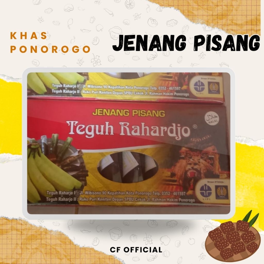 

JENANG PISANG - DODOL KHAS PONOROGO - TEGUH RAHARDJO - CF OFFICIAL