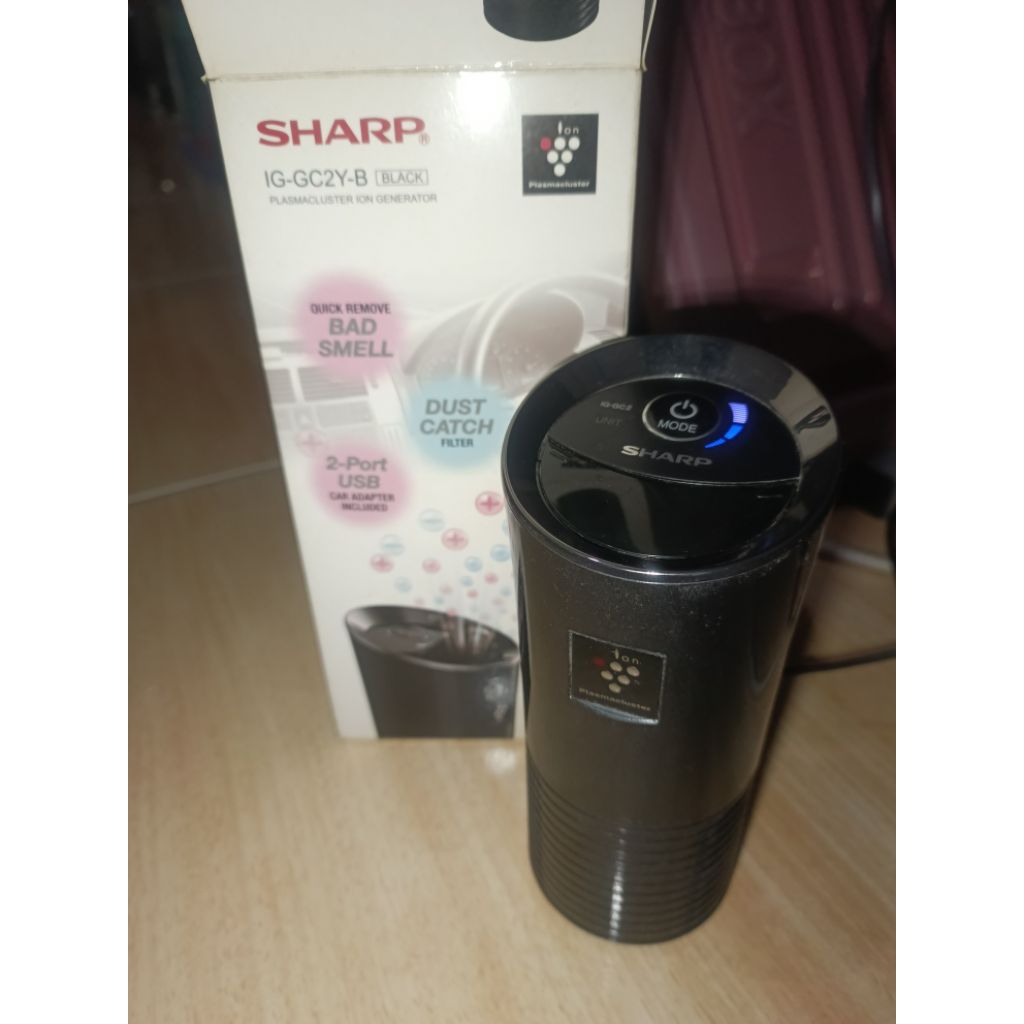 PRELOVED Sharp IG-GC2Y-B Black Plasmacluster Ion Generator