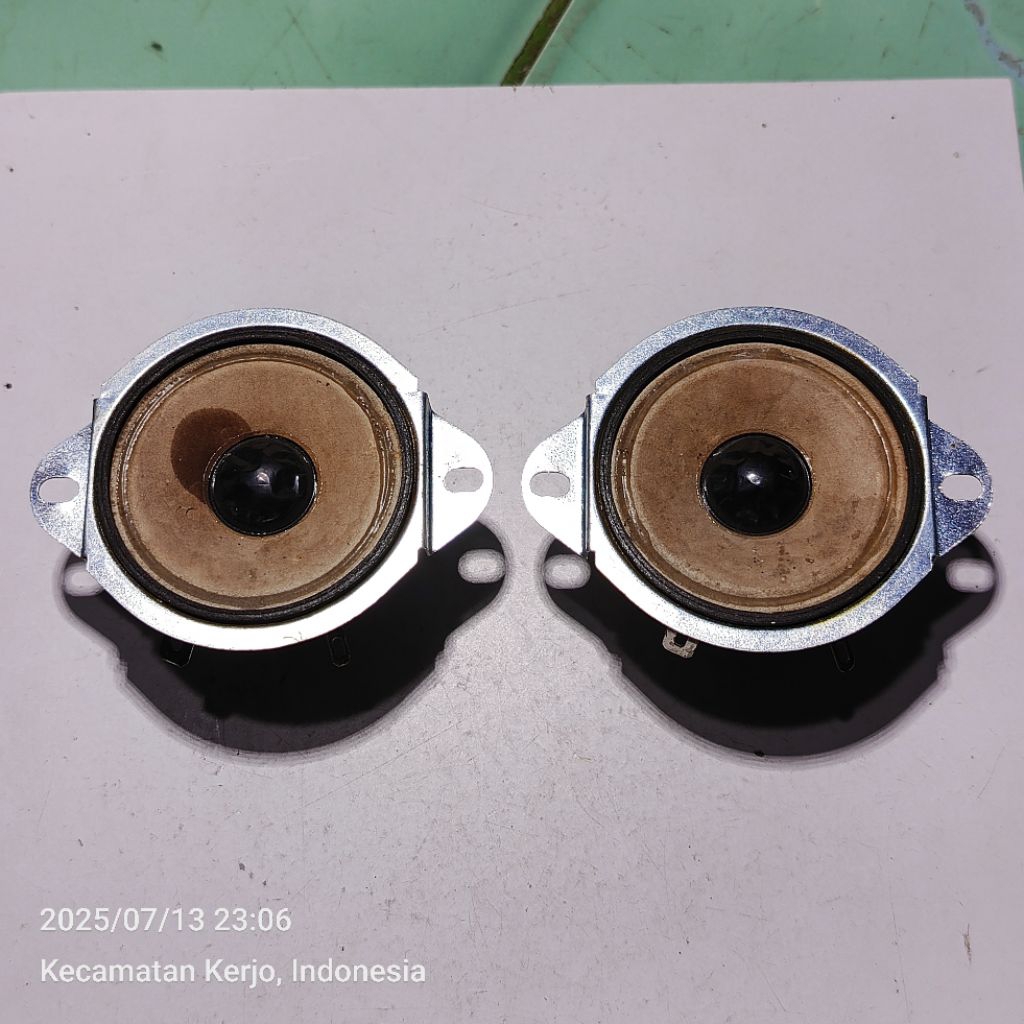 sepasang speaker tweeter LG 2,3 inch original bekas cabutan speaker LG