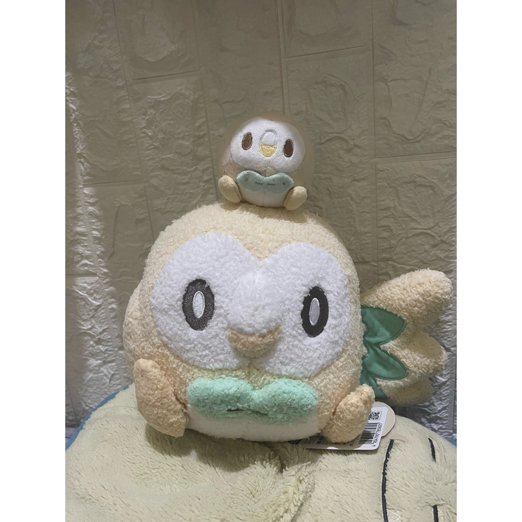 rowlet with doll plush new