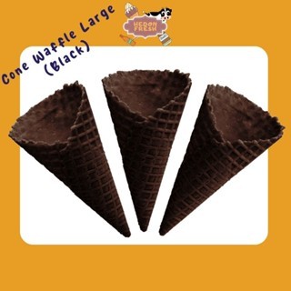 

Cone Waffle Classic Mixue Black 1 renceng 10 pcs / Rasa Enak
