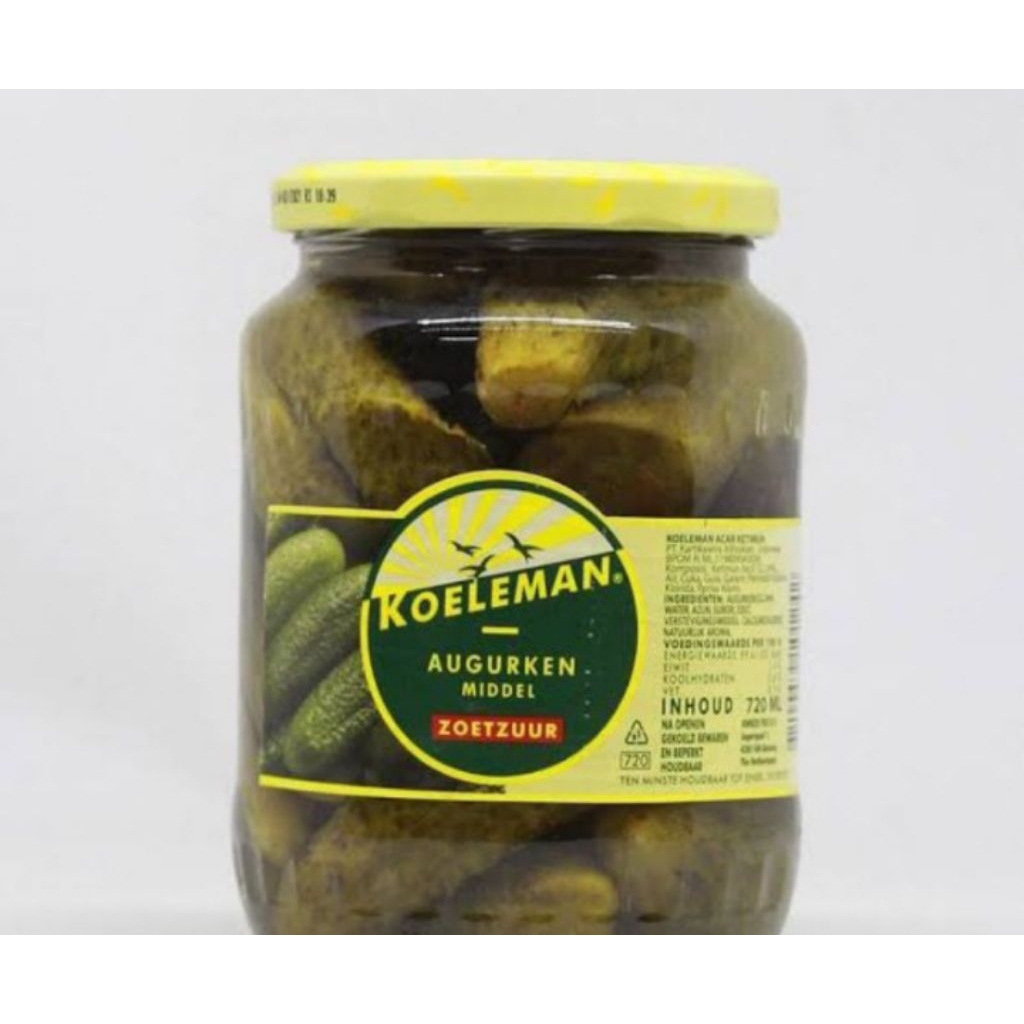 

koeleman augurken gherkins acar timun 720gr