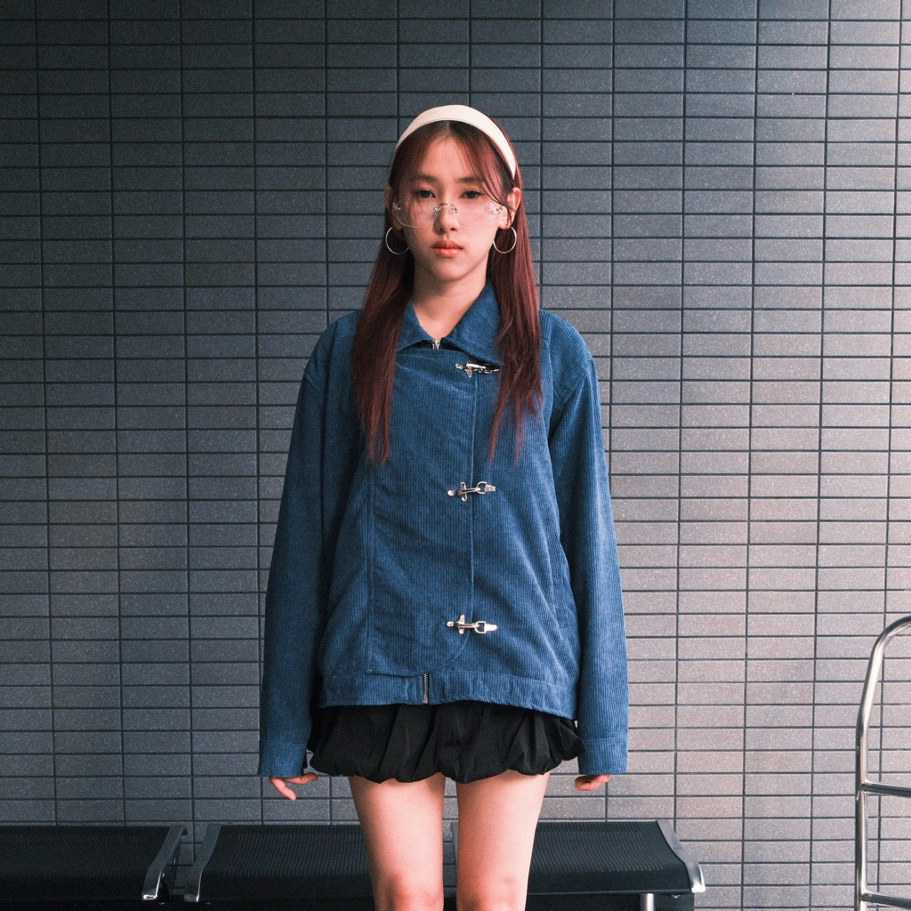 Jacket Boxy Corduroy Fireman Claps - Unisex