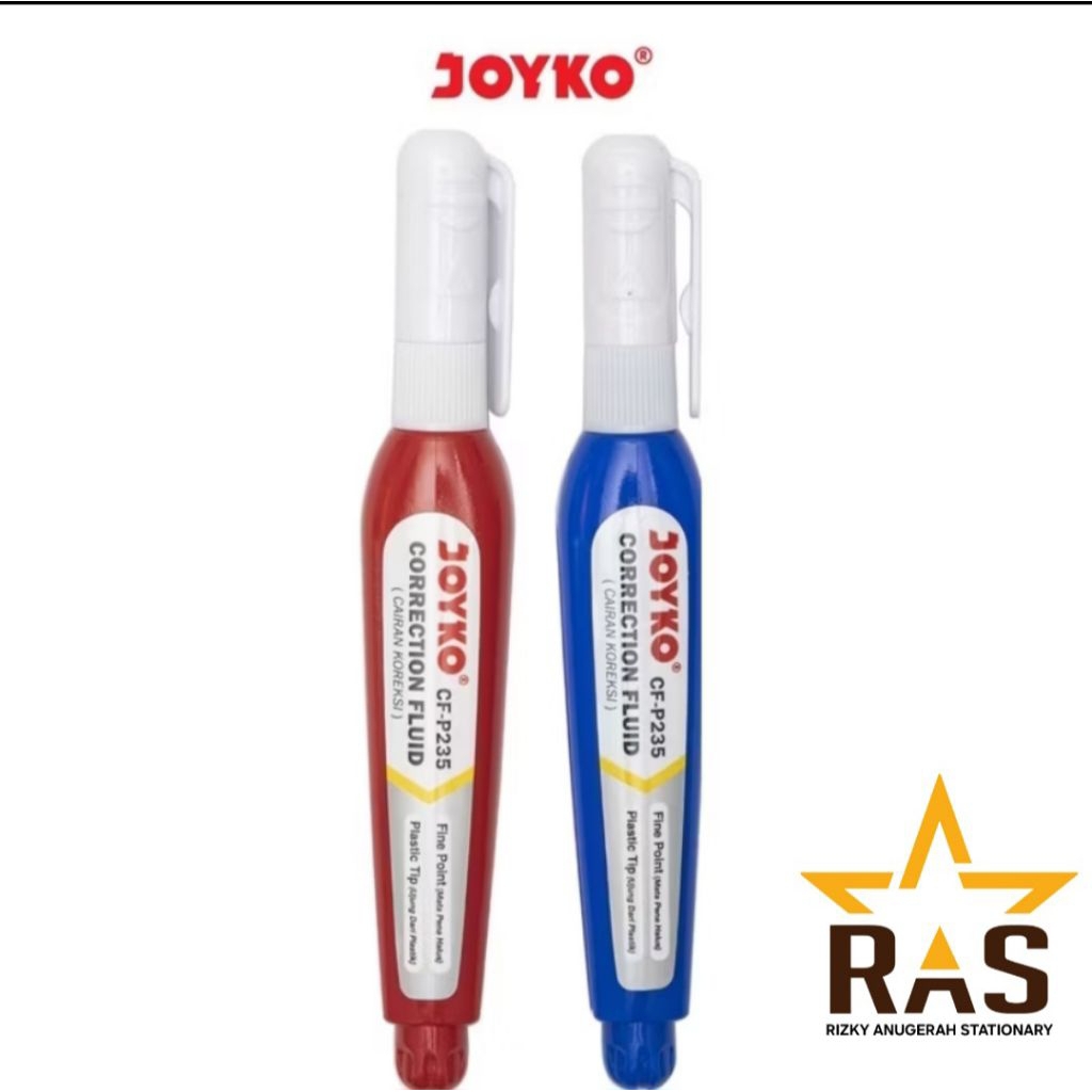 

( 1 Pack isi 12pcs ) Tipex Correction Fluid Joyko Cairan JK-235