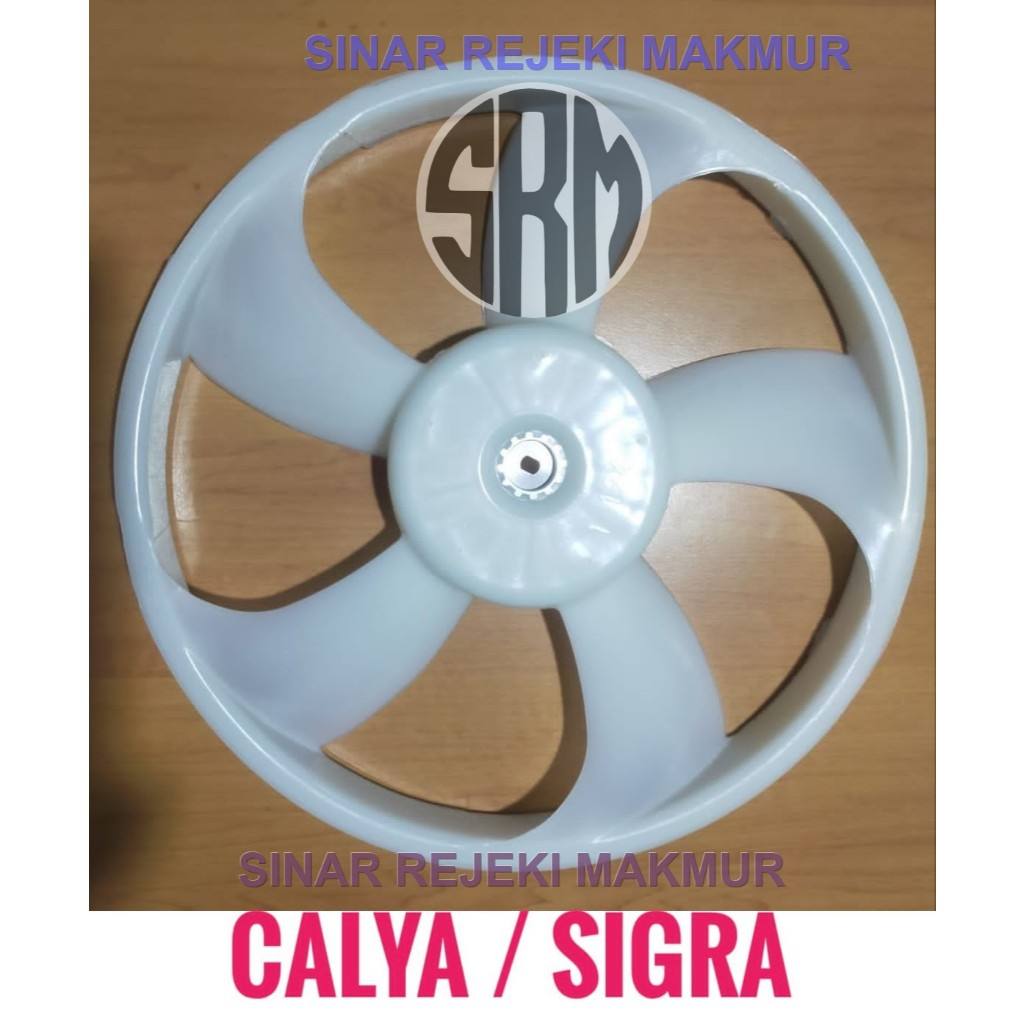 DAUN KIPAS FAN RADIATOR COOLING FAN MOBIL CALYA SIGRA 5 DAUN