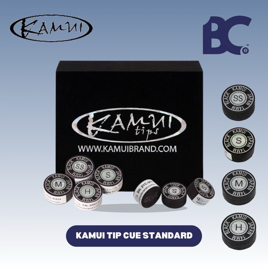 Kamui Black Master Tip Billiard - Master Tip Play - Master Tip Billiard - Tip Billiard - Cue Tip