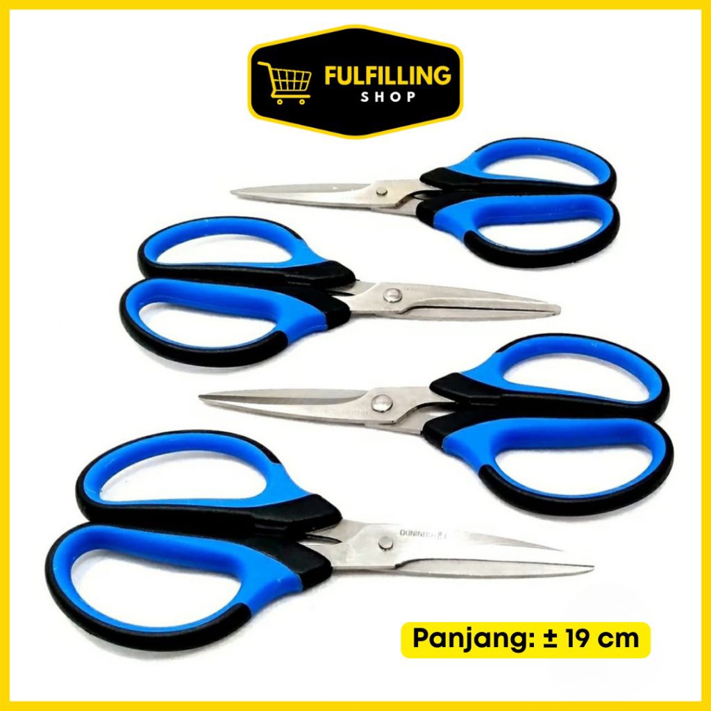 

Gunting Gunindo HiBasic HB-75 / Gunting Tajam Serbaguna Stainless Anti Karat