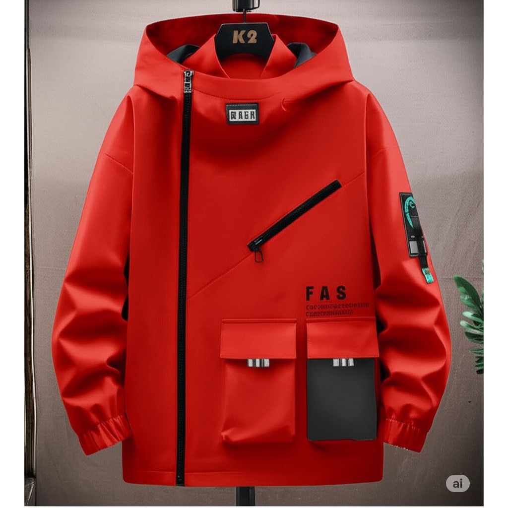 Jaket hiphop FAS terbaru Jaket hiphop unisex