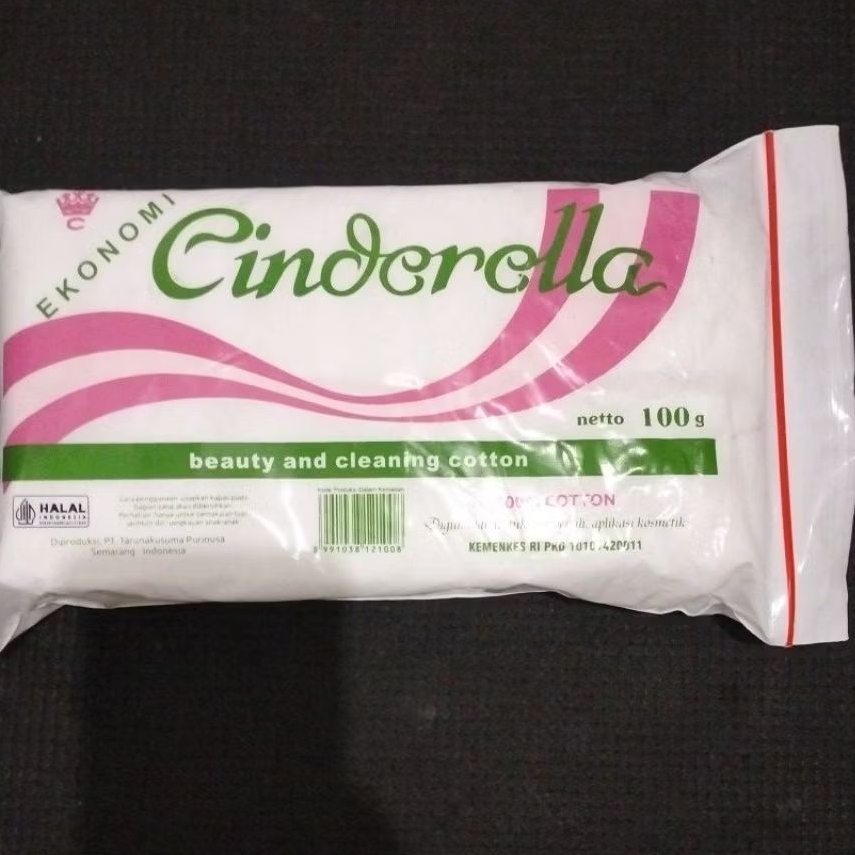 Kapas Wajah Cinderella 100 gr