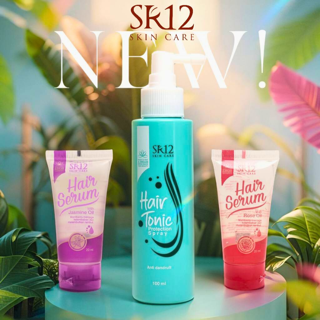 SR12 Paket Hair Care Rambut Sehat Lembut dan Wangi, Mencegah Ketombe dan Mencegah Rontok