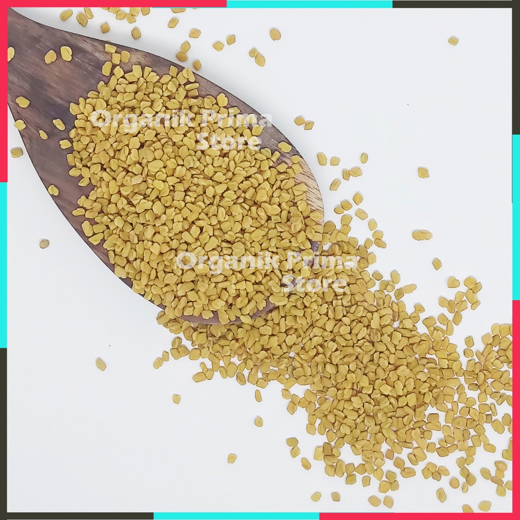 

Biji Klabet 100gr Fenugreek Asli Bersih dan Organik