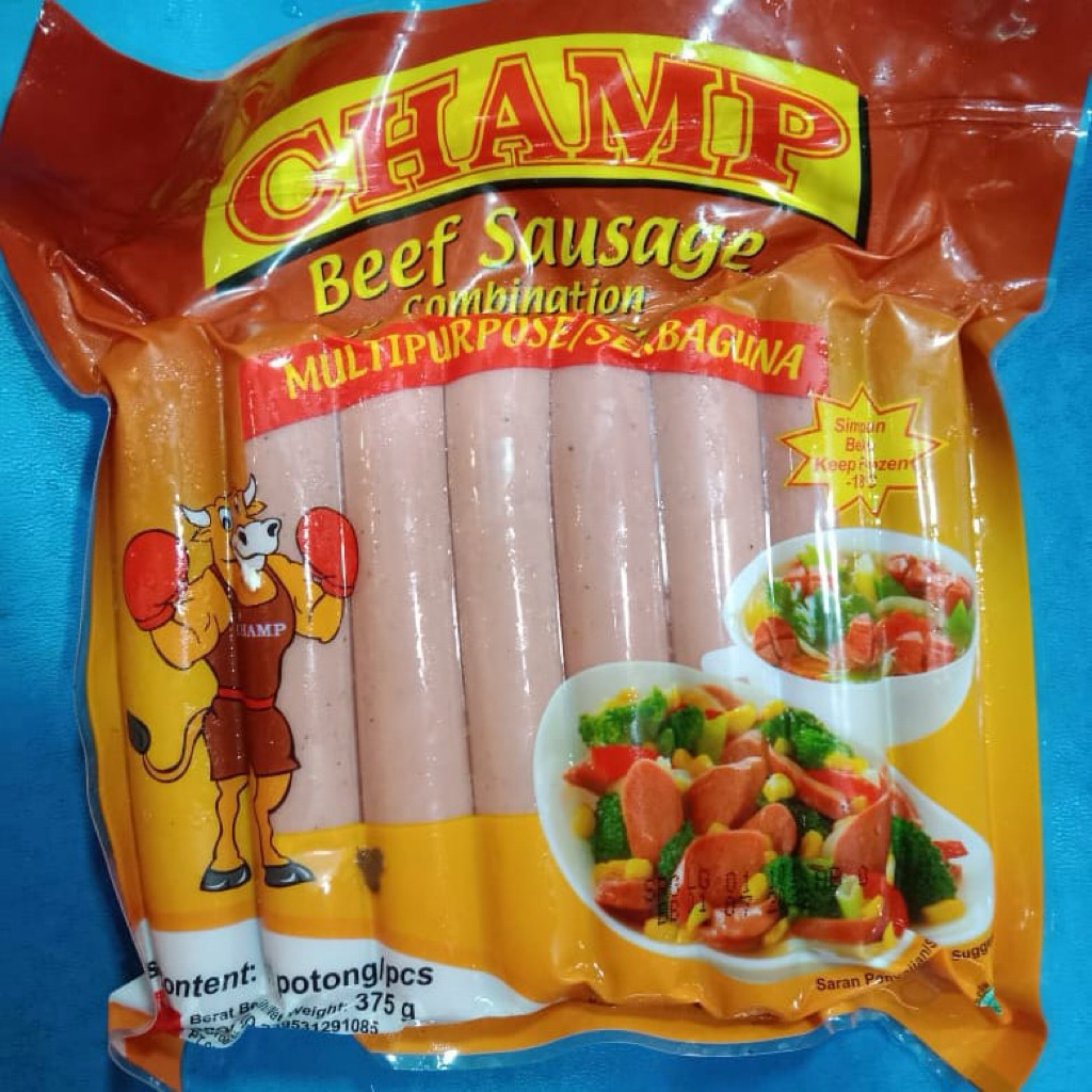 

sosis sapi champ isi 50