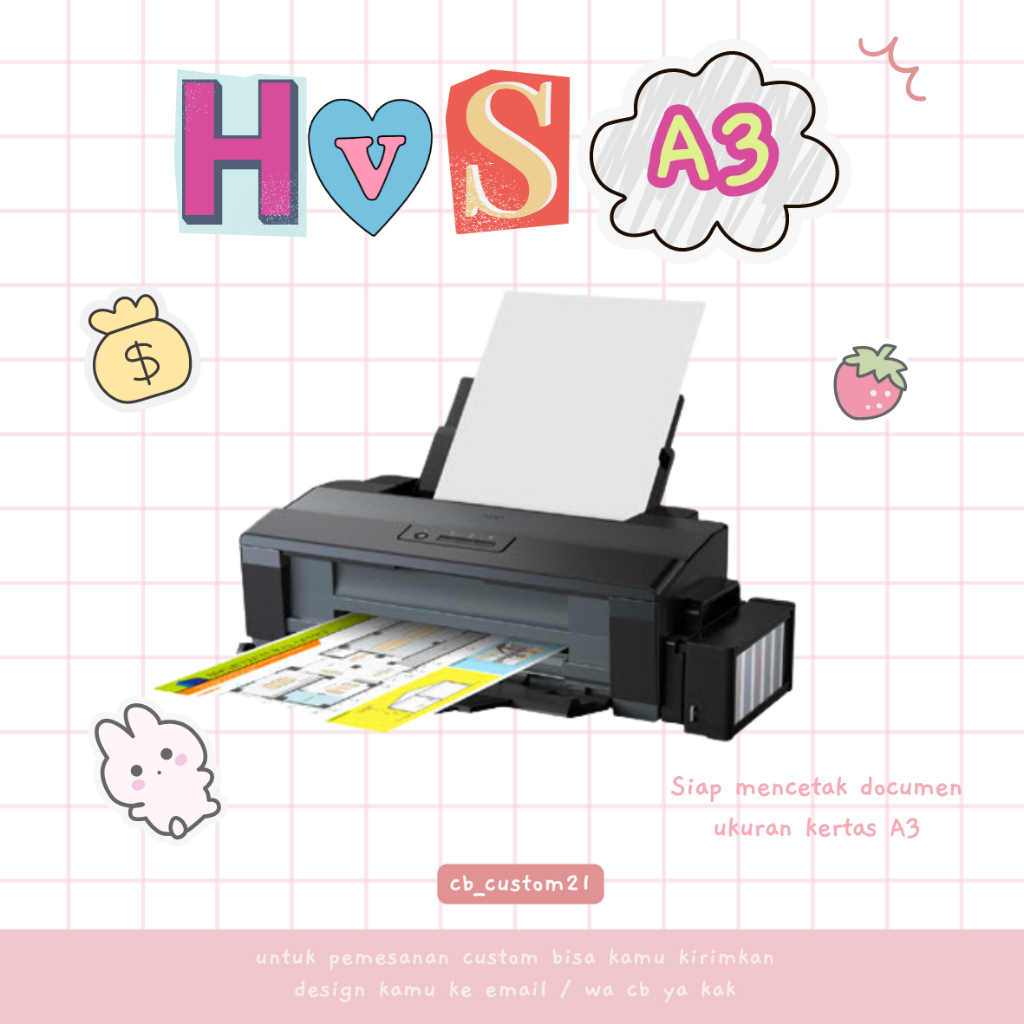 

Jasa Print Cetak HVS A3 ( BISA INSTANT )