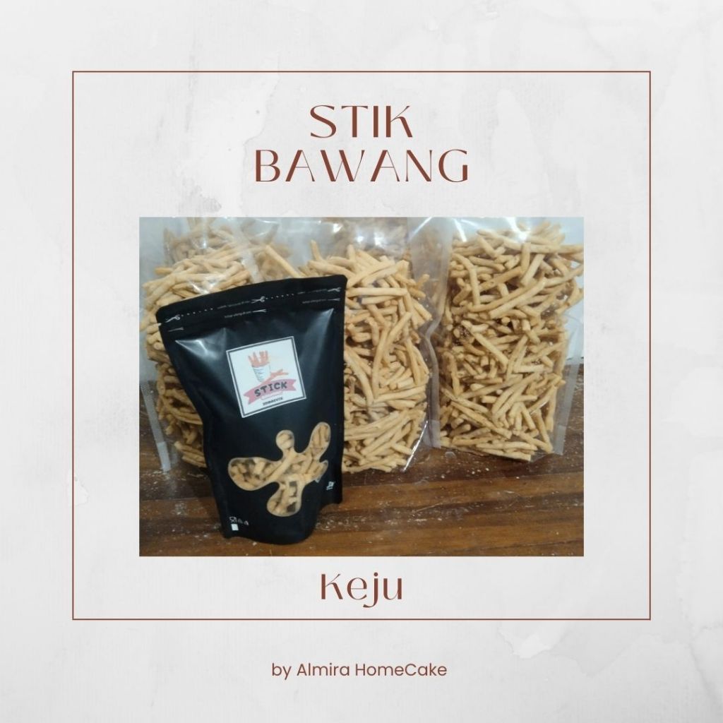 

Stik Bawang Rasa Keju 500gr – Renyah & Gurih, Camilan Keluarga Favorit!