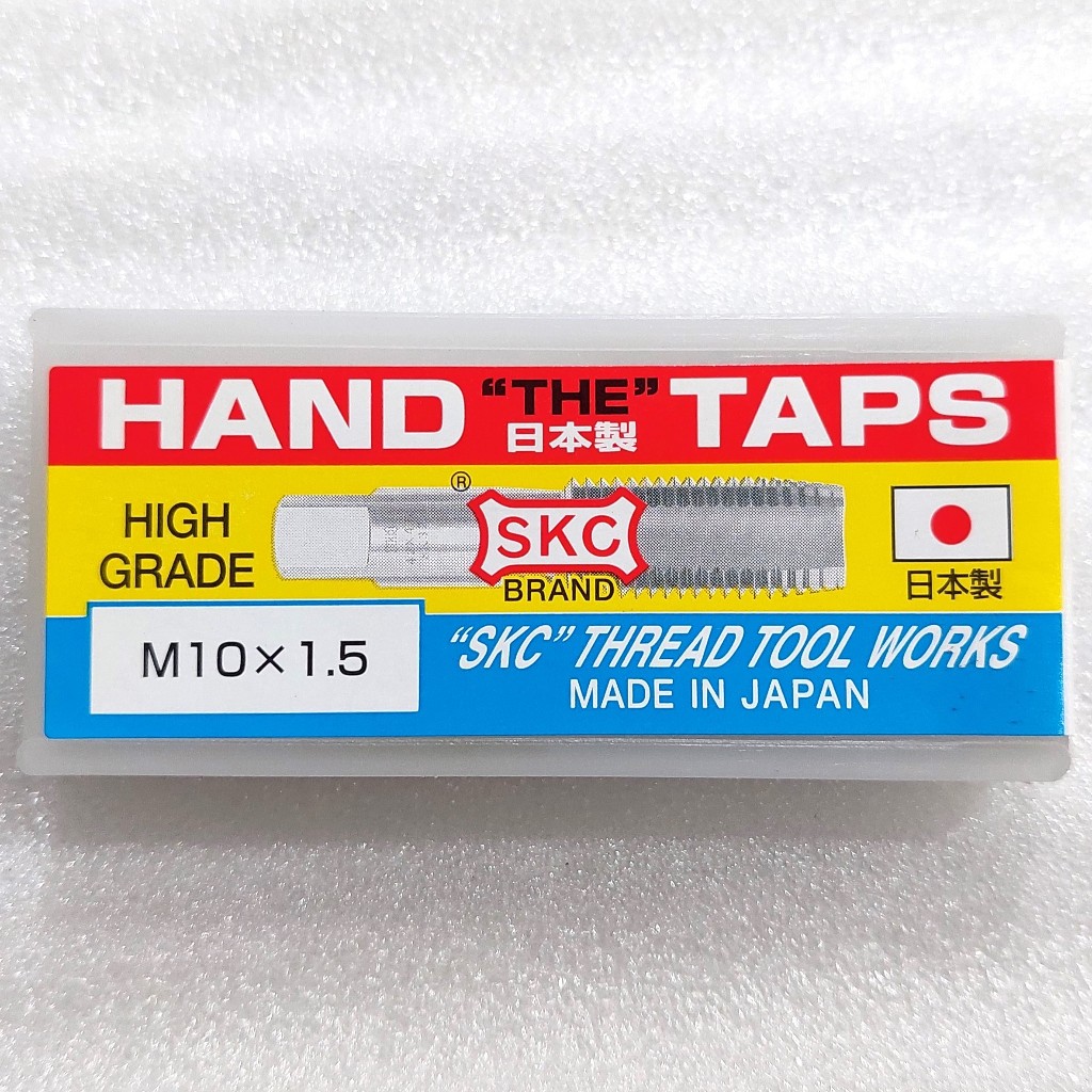 SKC Hand Taps M10 x 1.5 - ORIGINAL Made in Japan - Tap Tangan / Tap Ulir / Mata Senai Set