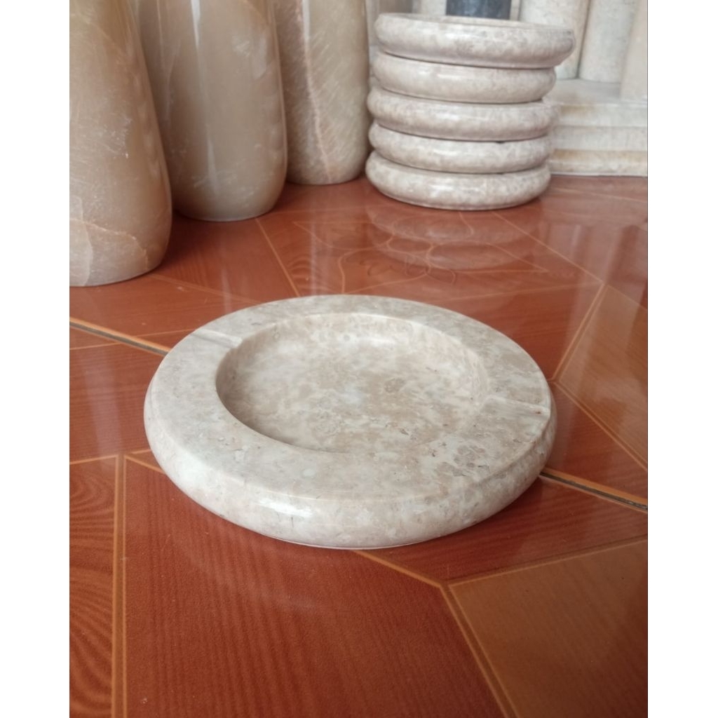 Asbak batuan marmer glossy Termurah