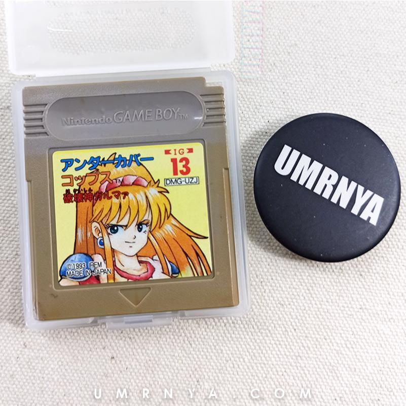 Kaset Undercover Cops Gaiden Hakaishin Garumaa Gameboy Nintendo DMG GBC GBA SP Game Boy Garuma