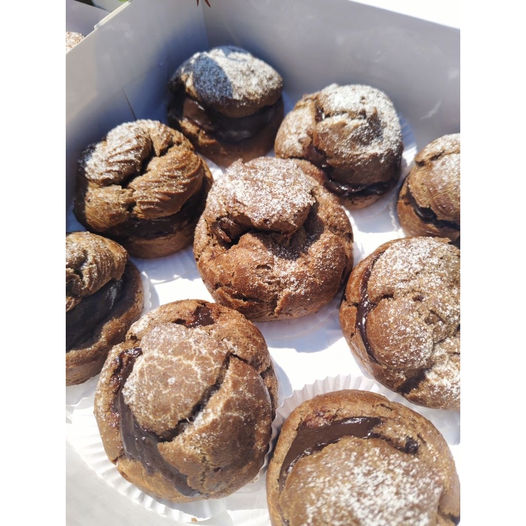 

(Sby Only) SOES/KUE SUS COKLAT/CHOUX DARK CHOCOLATE