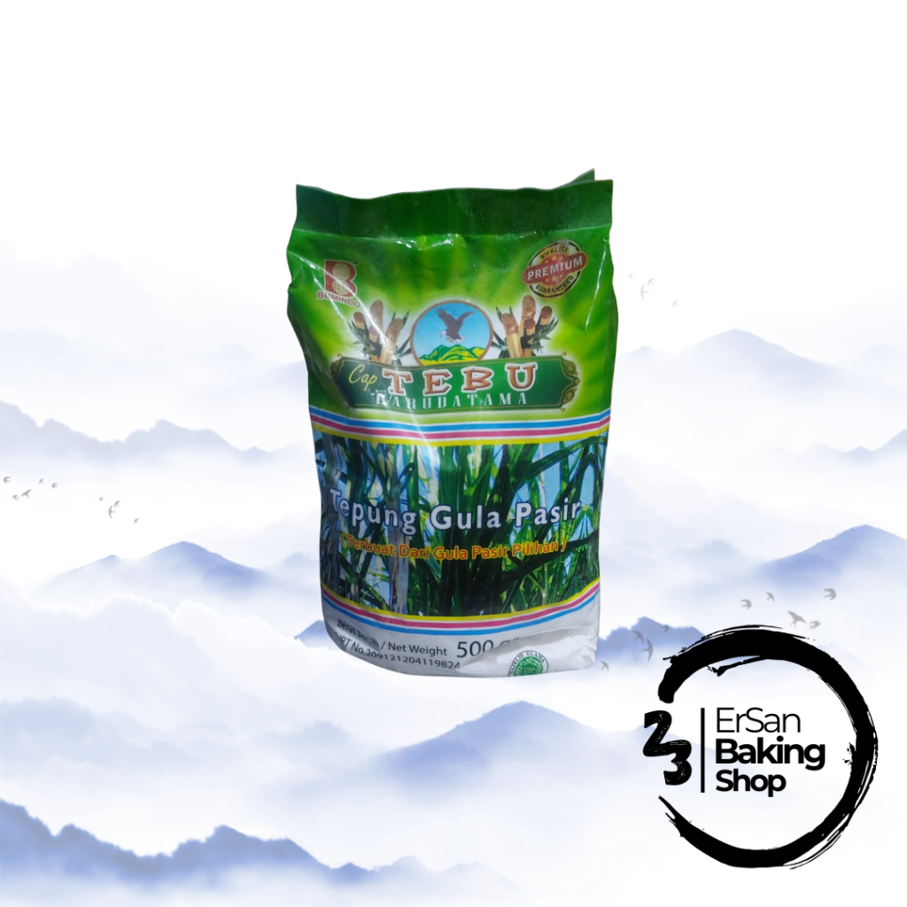 

Tepung Gula Pasir/Gula Halus/Tepung Gula Cap Tebu Garudatama 1 Kg