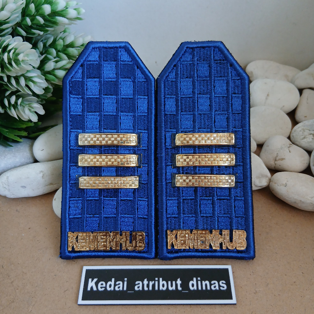 Pangkat pdu kemenhub 3C kain bordir / Pangkat kemenhub 3C kualitas premium