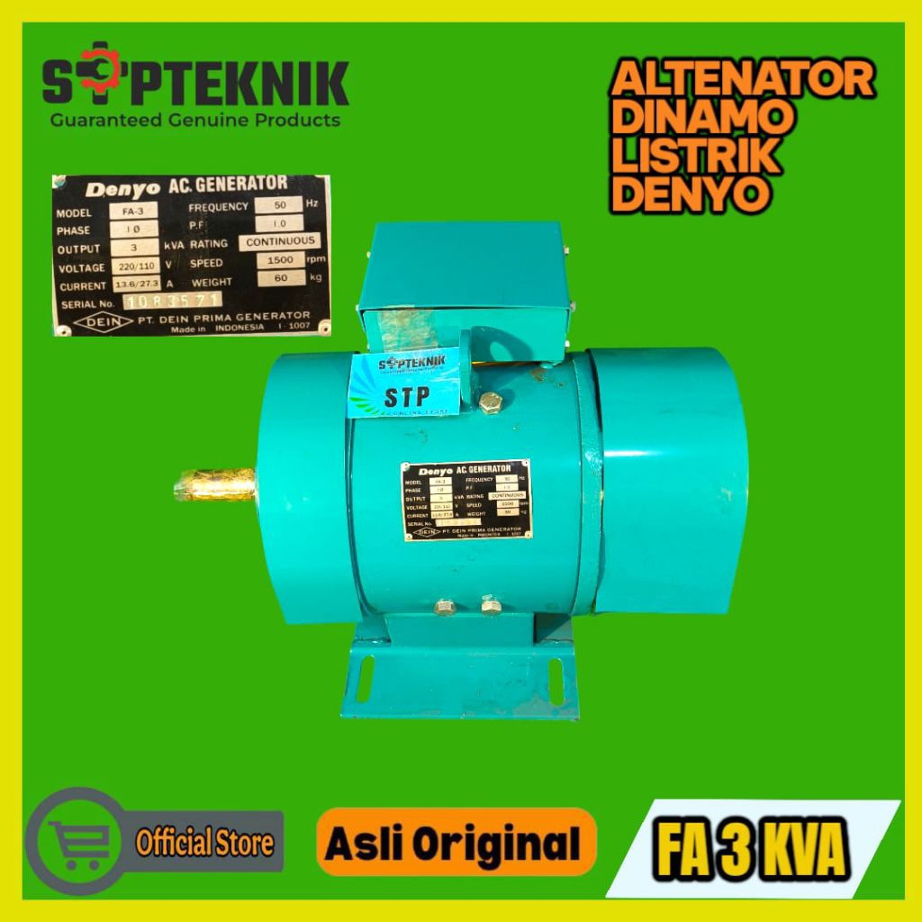 ALTERNATOR/DINAMO LISTRIK DENYO FA 3
