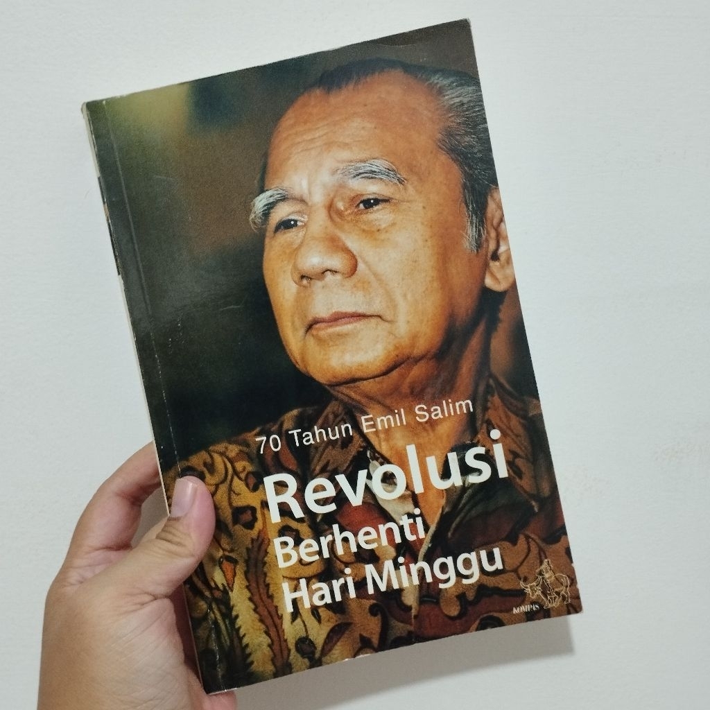 70 Tahun Emil Salim Revolusi Berhenti Hari Minggu