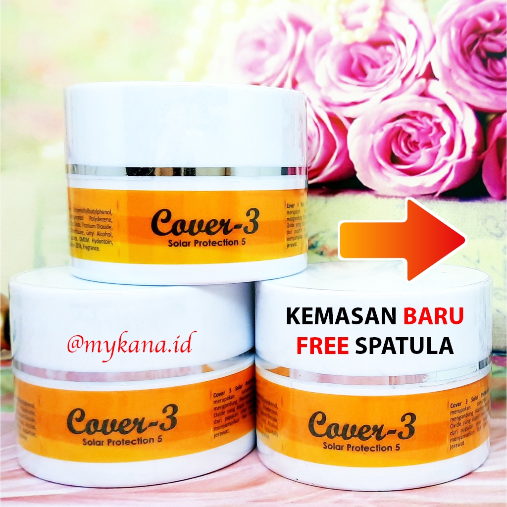 Cover 3 Solar Protection 5 10g Niacinamide Acne Prone Oily Skin / Cover 3 Sunscreen SPF 50