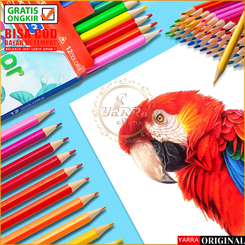 

Pensil Warna Kayu Lengkap 1 Set 48 Bentuk Segitiga Alat Tulis Menggambar Perlengkapan Anak Sekolah