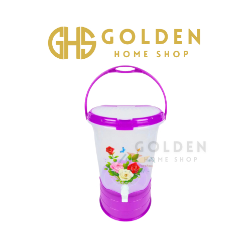 GHS - Dispenser Plastik Air Minum Dengan Kran 15 Liter MPW Tempat Teh Poci Minuman