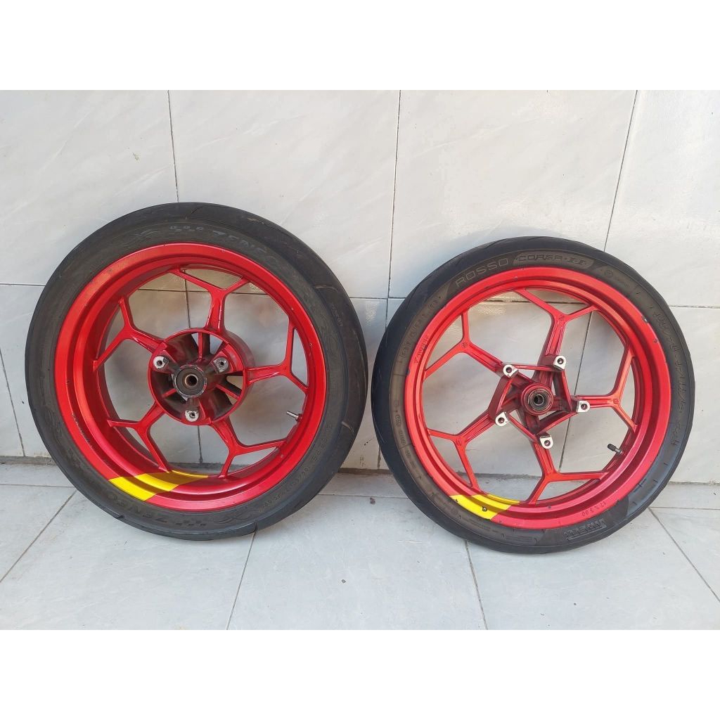 Velg vrossi ninja 250. lebar 5inch/3inch. hanya velg tanpa ban