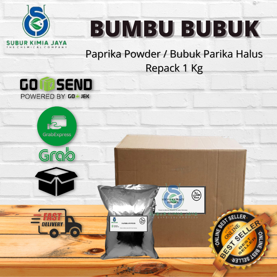 

Paprika Powder ex INDIA / Bubuk Paprika 25 Kg KHUSUS INSTAN