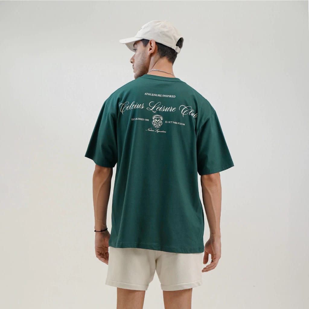 [COD] KAOS CELCIUS ATHLEUSIRED HIJAU BOTOL PRIA/WANITA