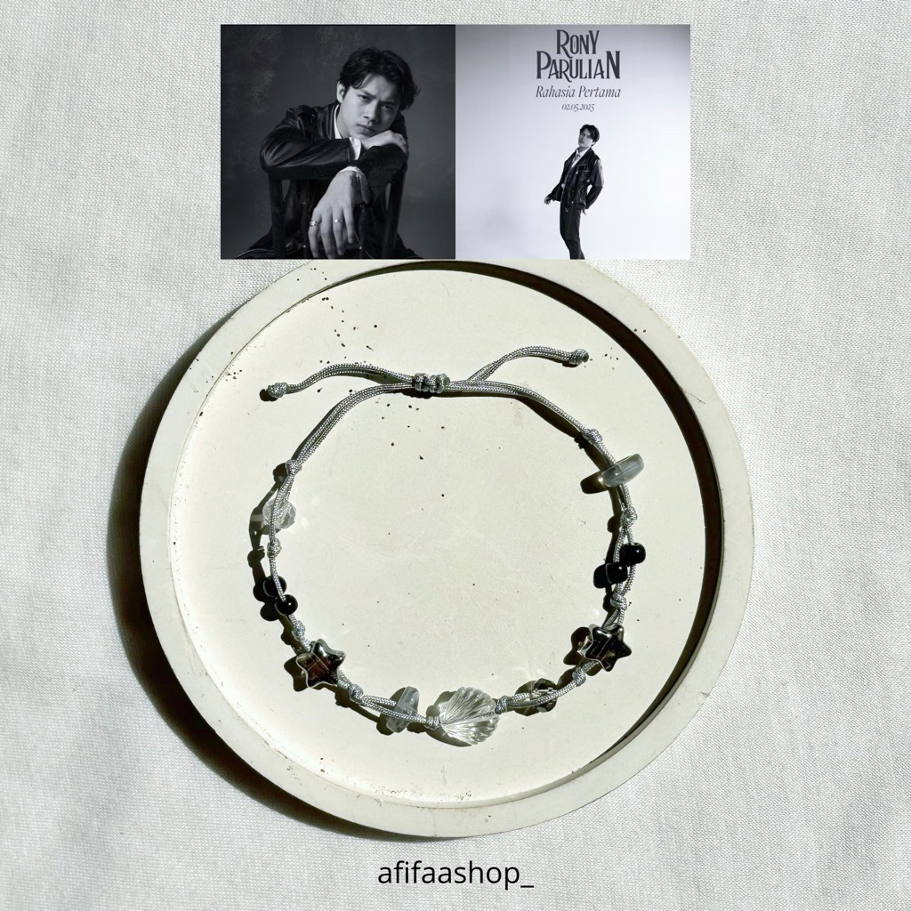 RONY PARULIAN BRACELET Gelang Album Rony Parulian / Gelang tali Rony Parulian / Gelang tali serut