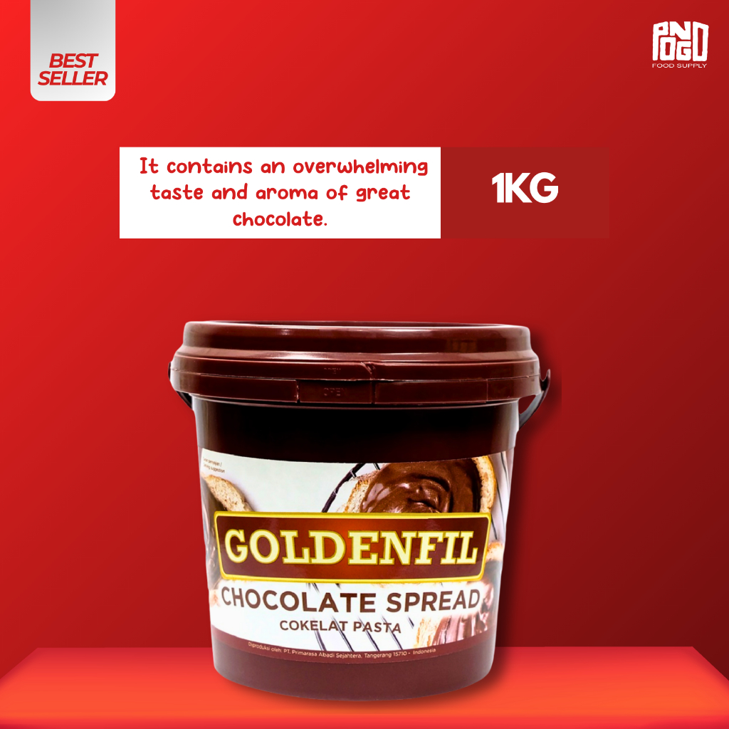 

GOLDENFIL CHOCO SPREAD 1KG SELAI COKLAT HALUS