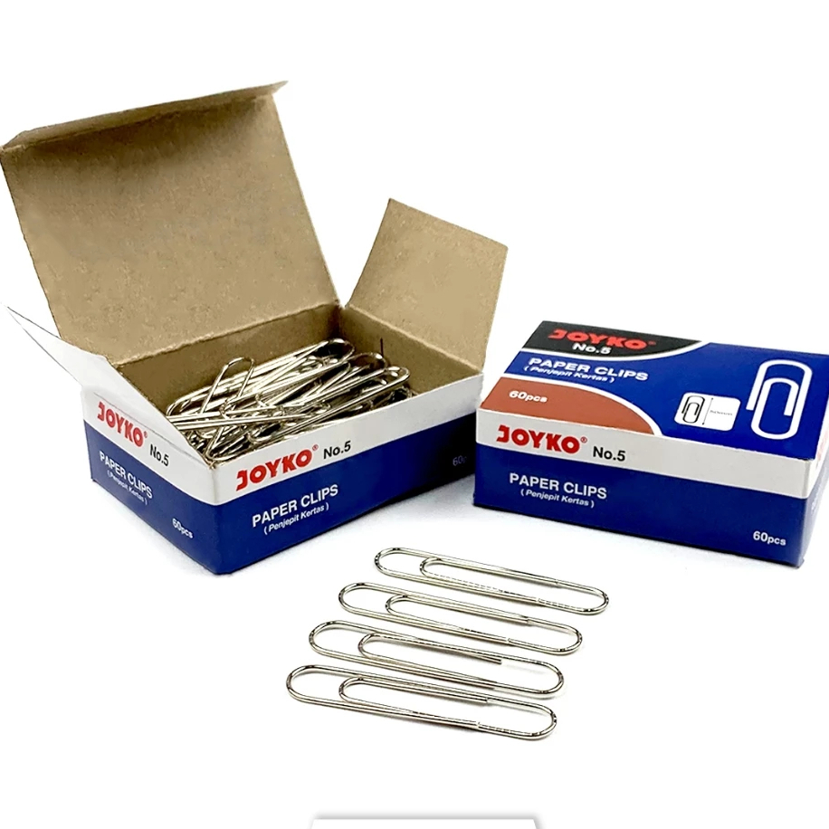 PAPER CLIP BESAR NO 5 - KLIP PENJEPIT KERTAS STAINLESS - PENJEPIT KERTAS STAINLESS