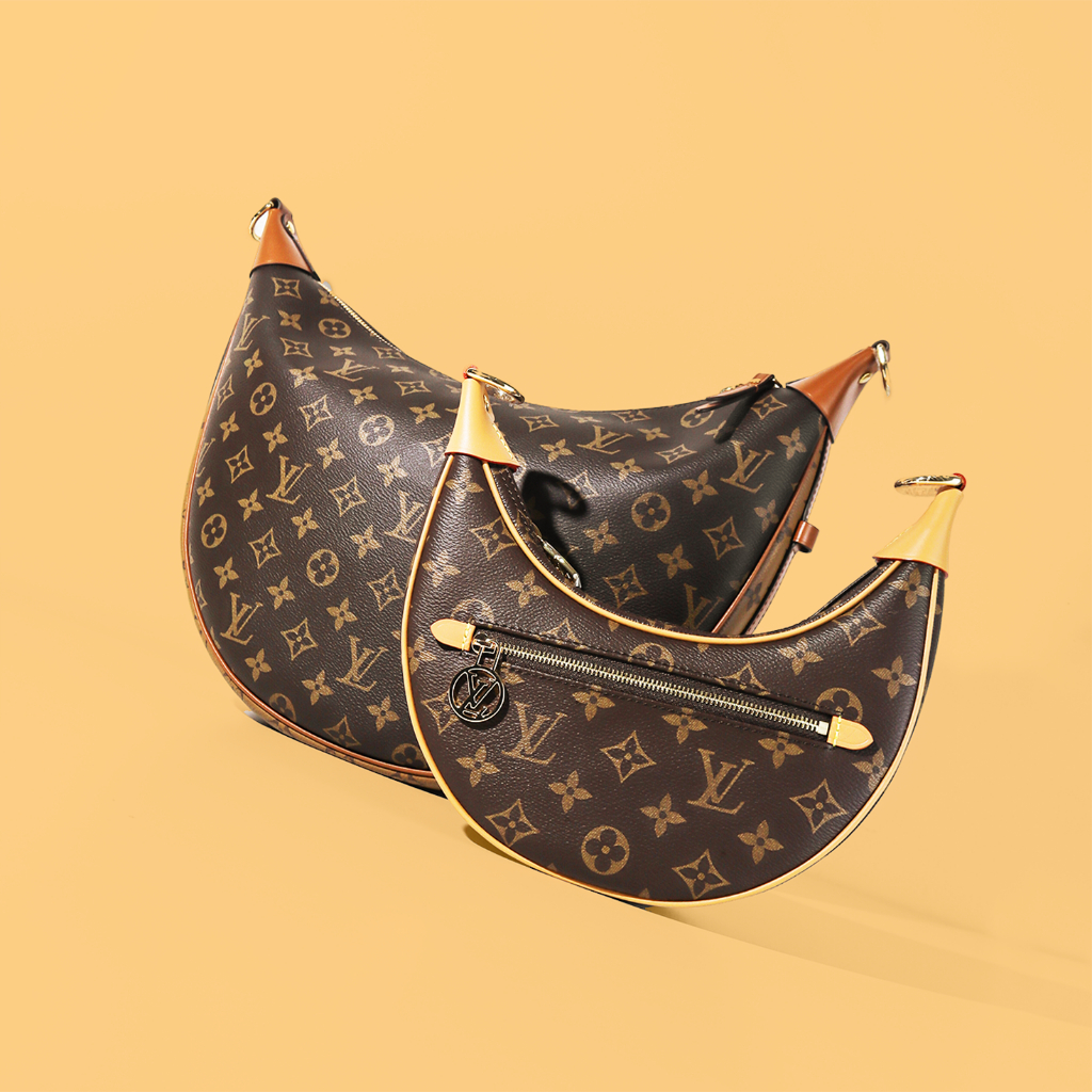 TAS HANDBAG WANITA Louis vuitton LOOP MONOGRAM CANVAS SHOULDER BAG