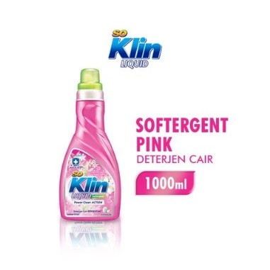 Soklin Deterjen Cair Soft Botol 1000 ml