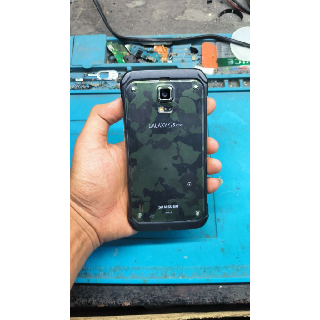 samsung s5 active minus lcd mesin hidup