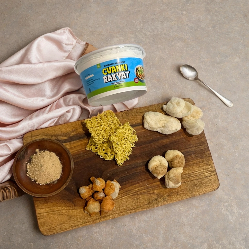 

Cuanki Rakyat Instan Premium Cup Bowl Kaldu Ayam Soto Praktis