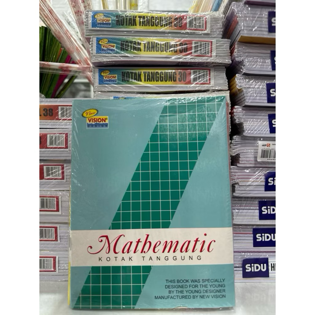 

Buku Tulis Vision Kotak Tanggung 30 (10mm)