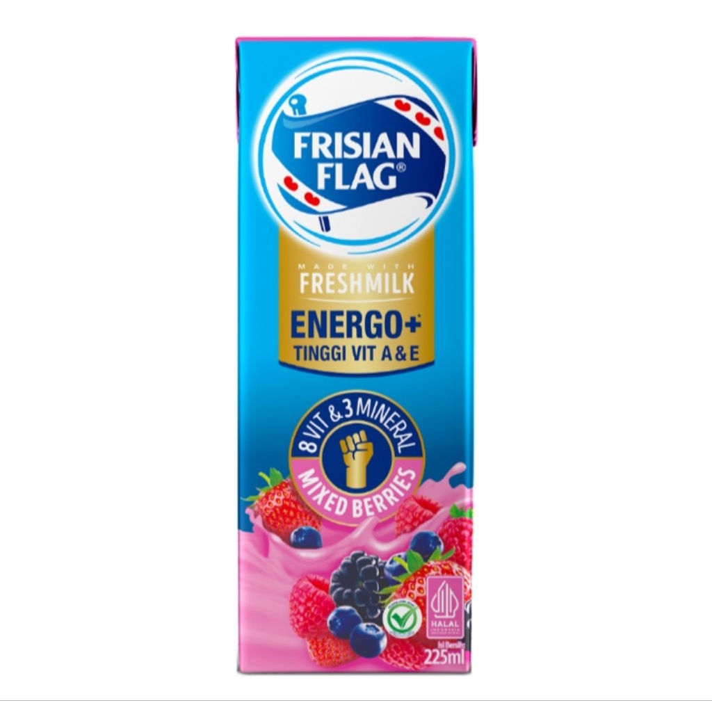 

Frisian Flag Energo Susu Segar Rasa Mixed Berries 225ml