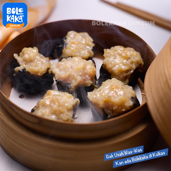 

Dimsum Nori isi 24 pcs Bolekaka Dimsum Agen Depok Pancoran Mas