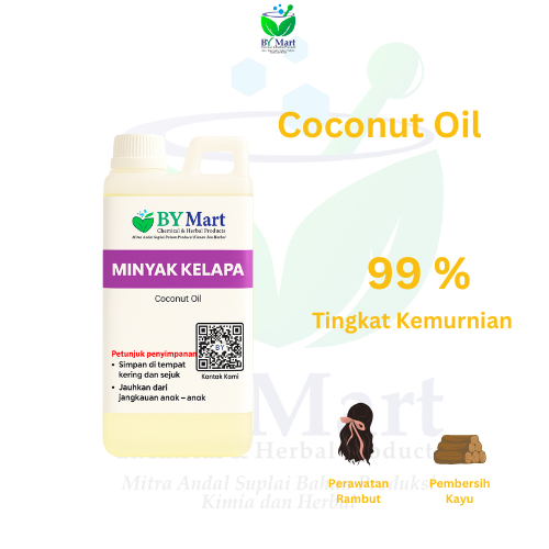 

BY KIMIA & HERBAL - Minyak Kelapa 1liter / Coconut Oil / Minyak Klenthik