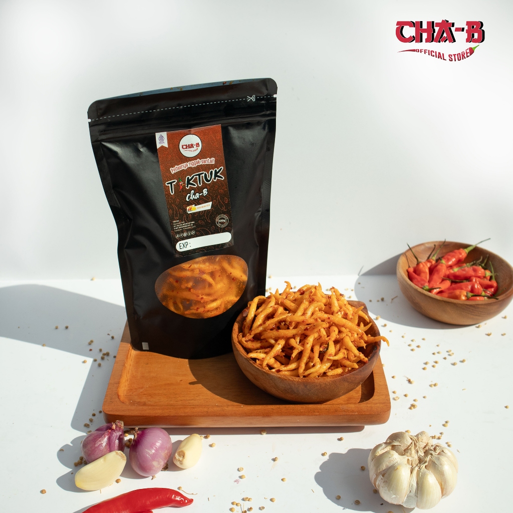 

CHA-B Tiktuk Pedas Balado Keju 500 gr