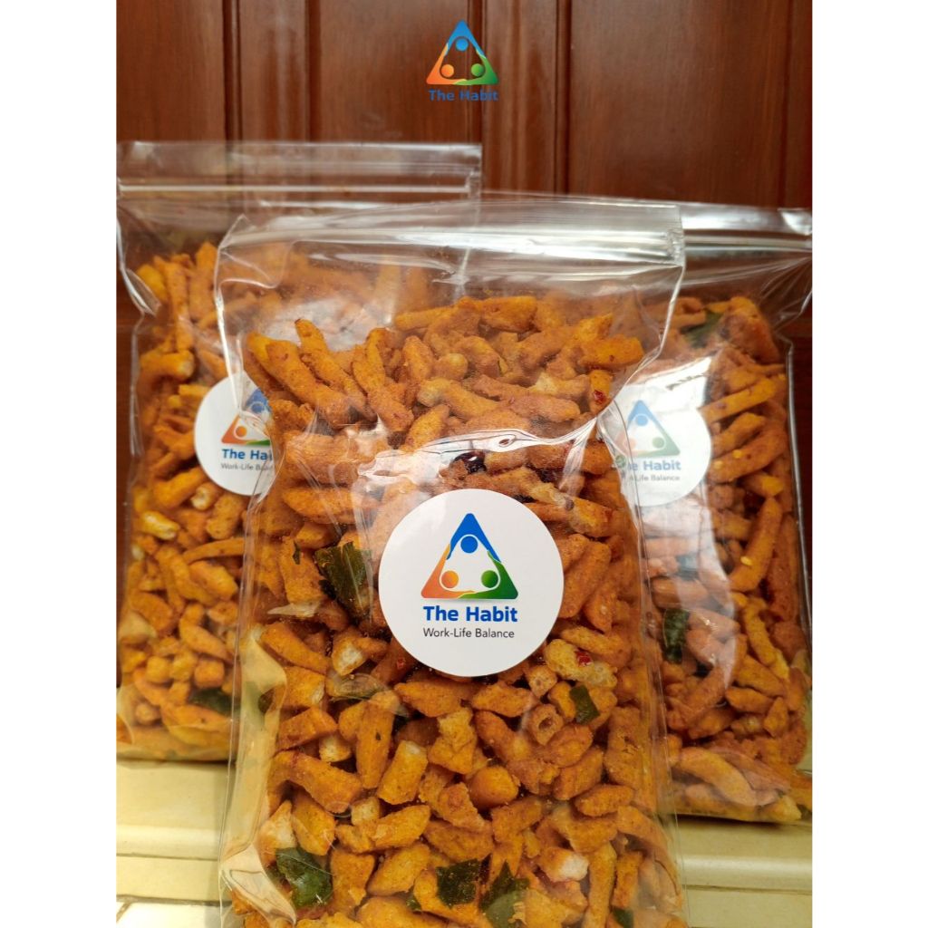 

(The Habit) Basreng 1Kg daun jeruk, basreng pedas, basreng original, basreng balado, basreng kiloan