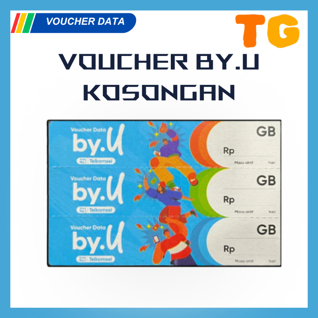 Voucher By.U Kosong / Voucher By.U Zero
