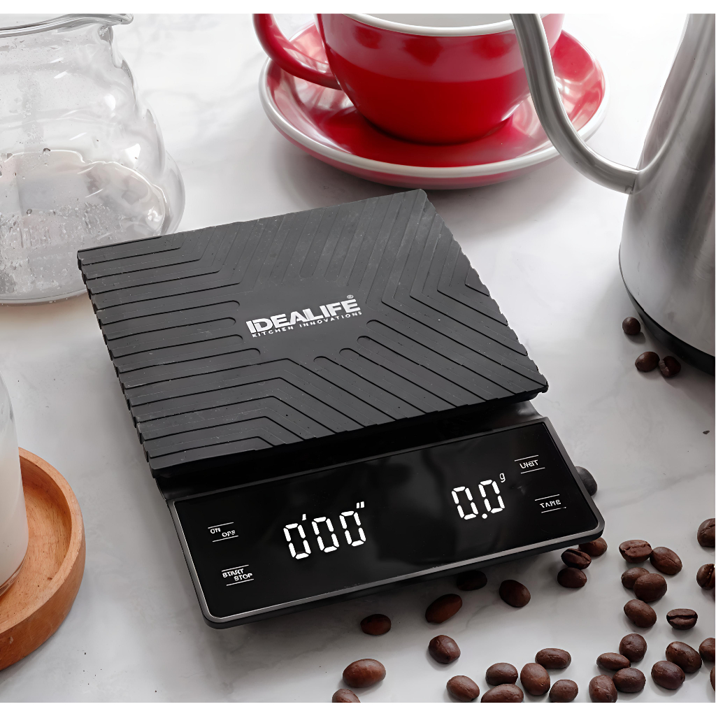 IDEALIFE Digital Coffee Scale 3kg IL500A